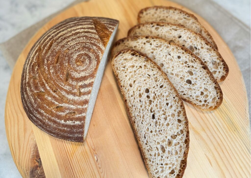 Glutenfritt surdegsbröd