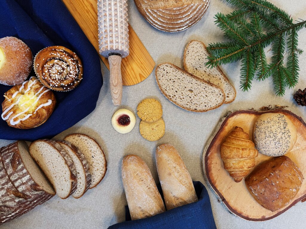 Glutenfritt blandat bröd